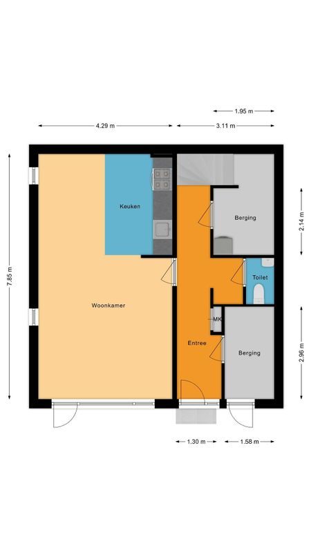 Prinses Amaliastraat 24 Floorplan Blur 0