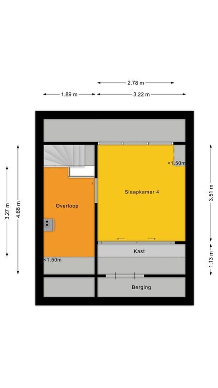 van Linschotenstraat 103 Floorplan Blur 2
