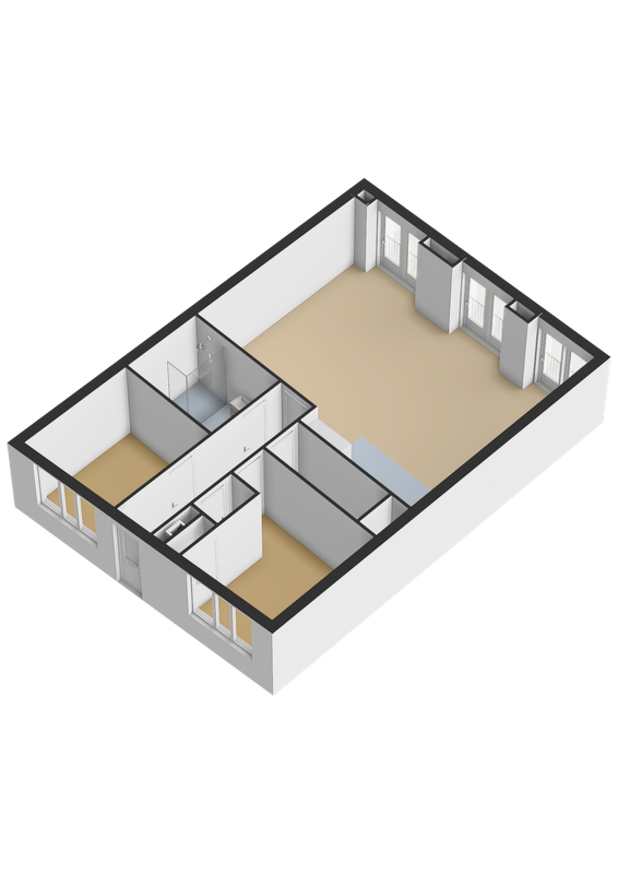 Nieuweweg 61 Floorplan Blur 1