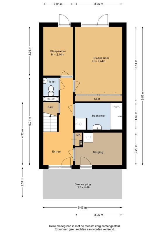 Waterviolier 100 Floorplan Blur 1