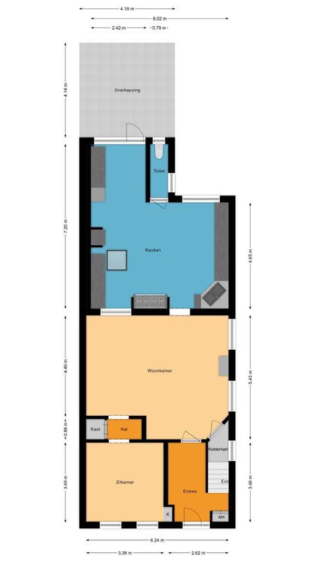 Tramstraat 49 Floorplan Blur 1