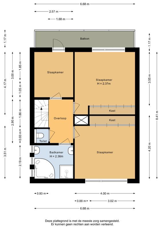 Schoutenlaan 48 Floorplan Blur 3