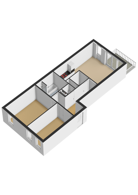Stationsweg 19 Floorplan Blur 1