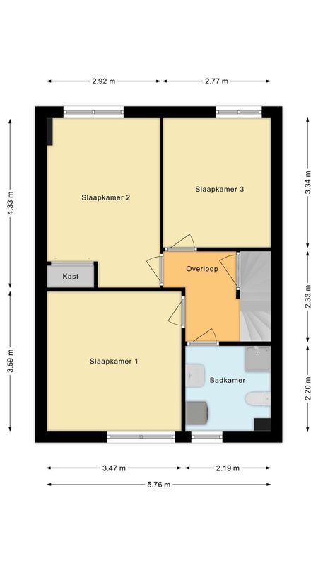 Schoorveken 60 Floorplan Blur 2