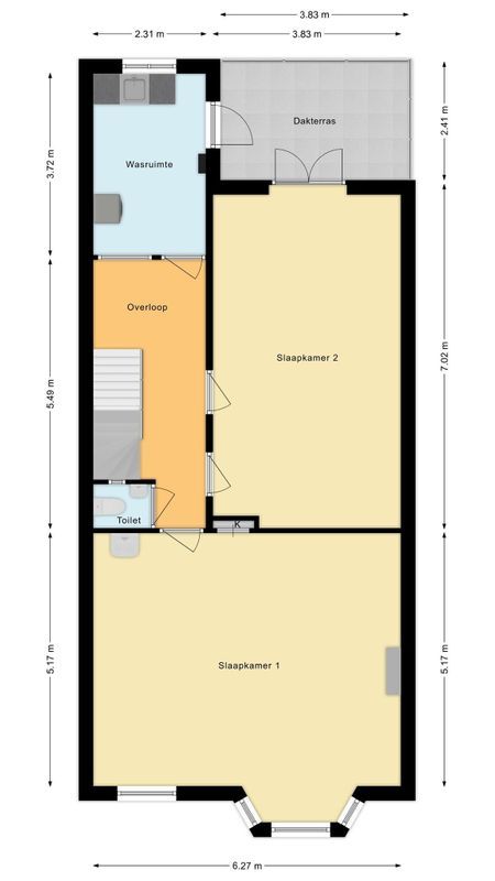 Baronielaan 93 Floorplan Blur 1