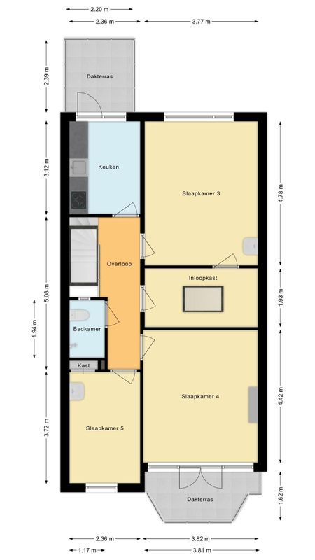 Baronielaan 93 Floorplan Blur 2