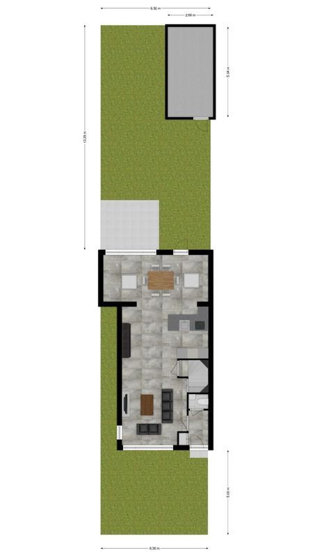 Van Breestraat 31 Floorplan Blur 2