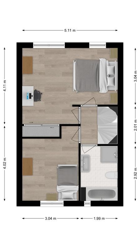 Van Breestraat 31 Floorplan Blur 1