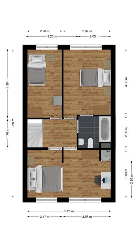 Zwartvenseweg 66 Floorplan Blur 2