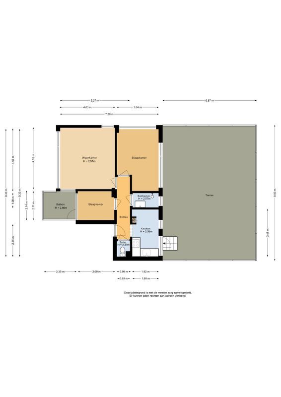 Mgr. Nolensplein 20-B1 Floorplan Blur 0