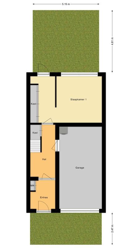 Marga Klompelaan 119 Floorplan Blur 3