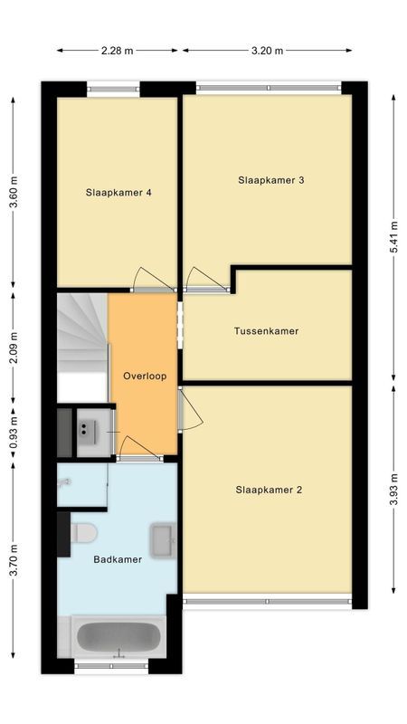 Marga Klompelaan 119 Floorplan Blur 2