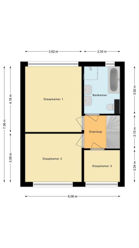 Admiraal Byrdstraat 16 Floorplan Blur 1