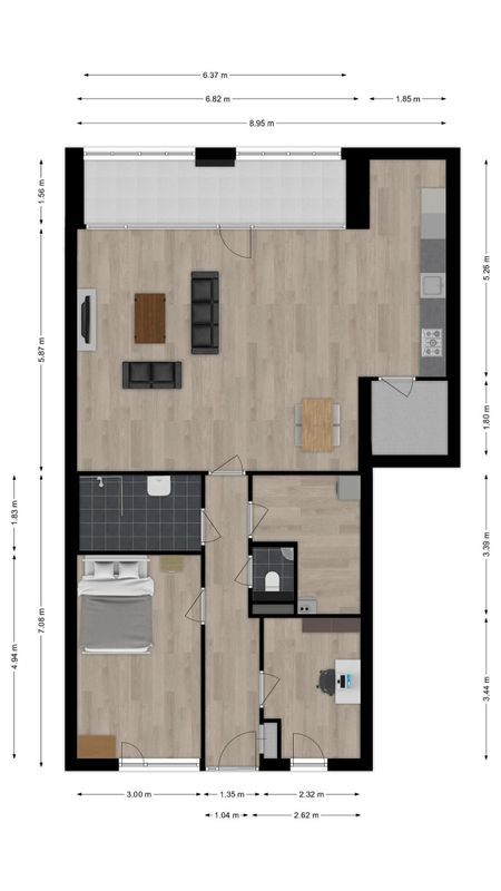 Alleenhouderstraat 115-24 Floorplan Blur 0
