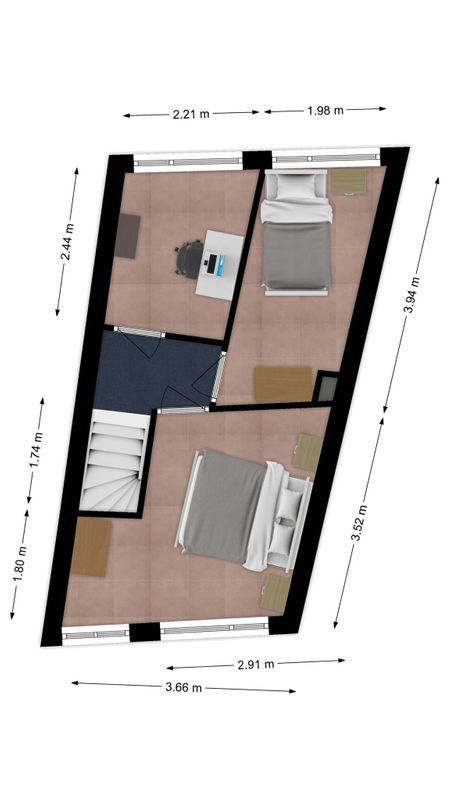 Hoefstraat 42 Floorplan Blur 1