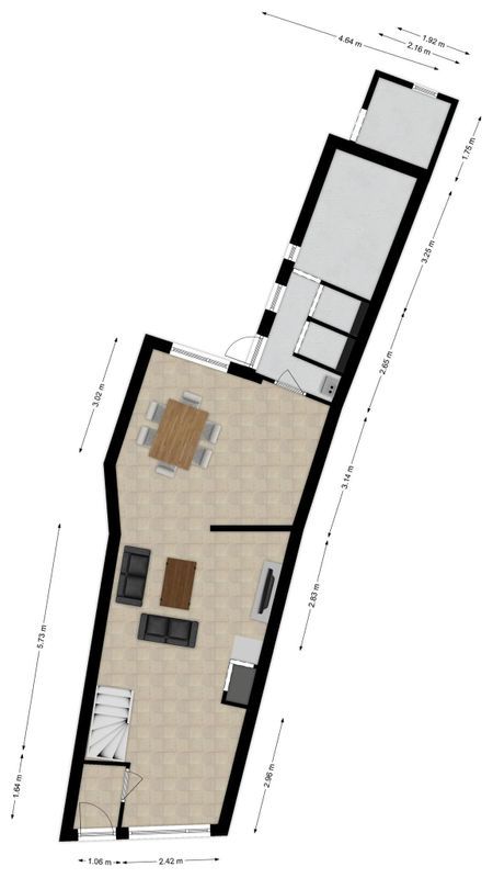 Hoefstraat 42 Floorplan Blur 0