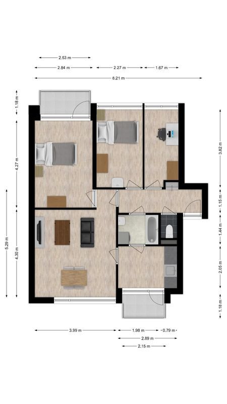 Kasteel Nijenrodestraat 227 Floorplan Blur 0