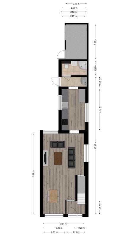 Kasteeldreef 58 Floorplan Blur 1