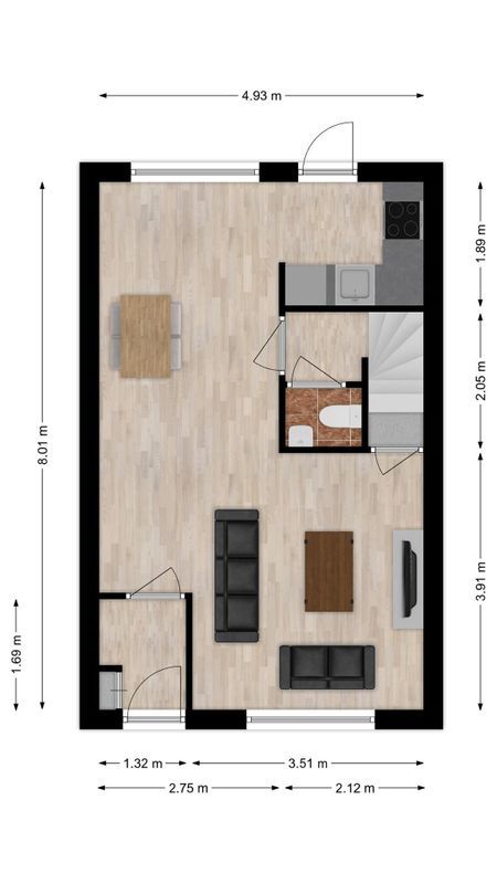Oerlesestraat 255 Floorplan Blur 0