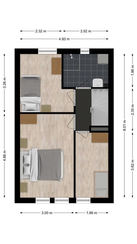 Oerlesestraat 255 Floorplan Blur 1
