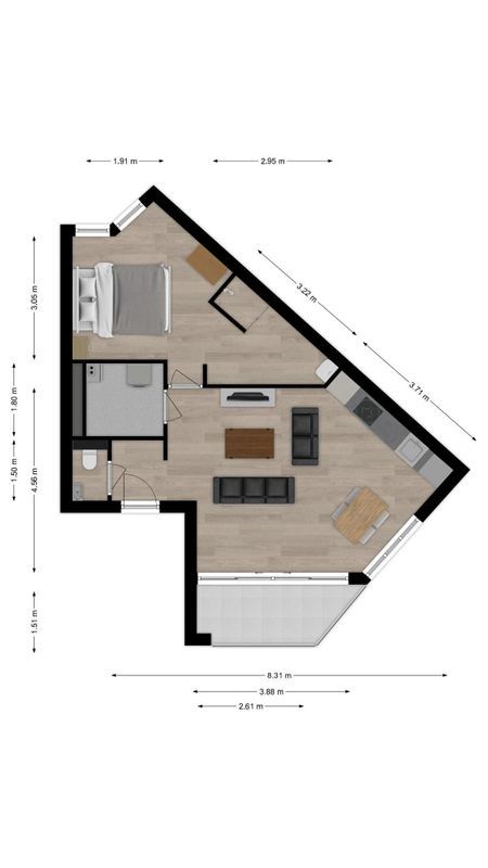 Rozenstraat 92 Floorplan Blur 0