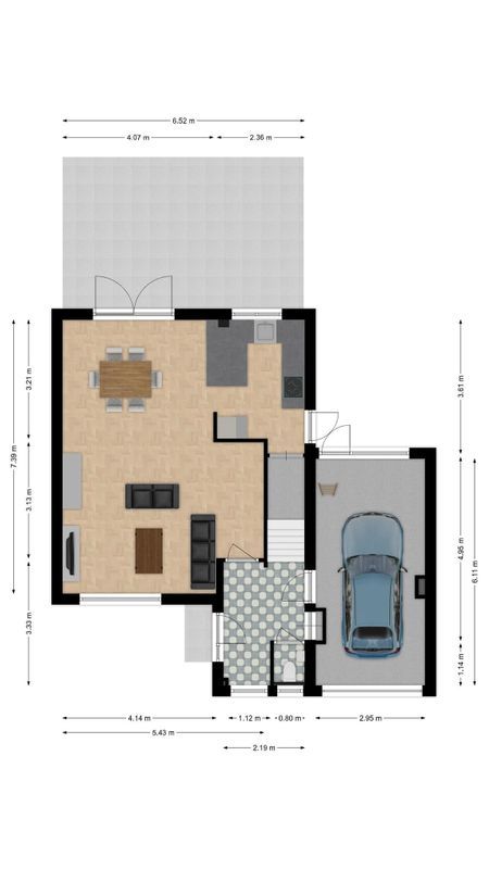 Jan Tinbergenlaan 70 Floorplan Blur 0