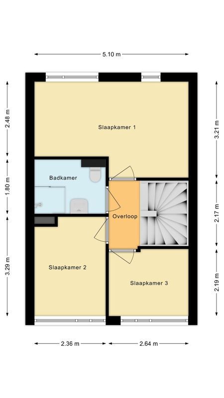 Vestingwal 21 Floorplan Blur 1