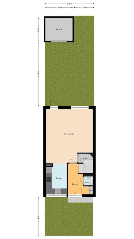Vestingwal 21 Floorplan Blur 2