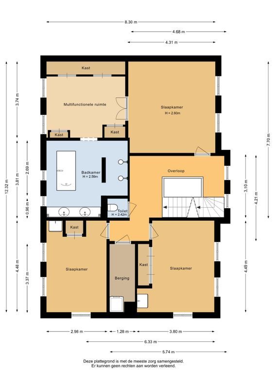 Lage Daalakker 12 Floorplan Blur 3