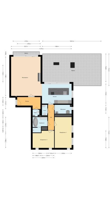 Aida de Mirandaplein 77 Floorplan Blur 0