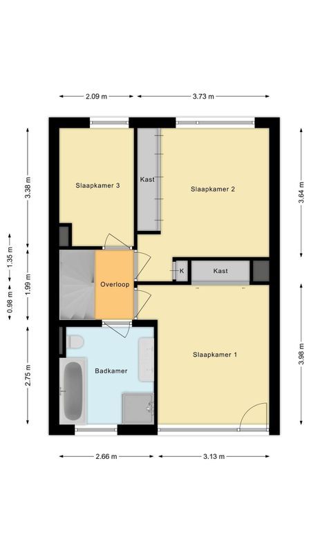 Losweg 51 Floorplan Blur 1