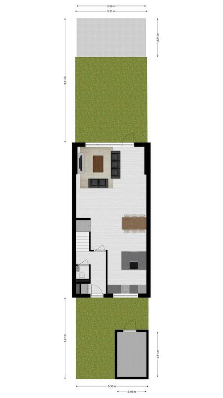 Hendrik Tollensdreef 144 Floorplan Blur 2