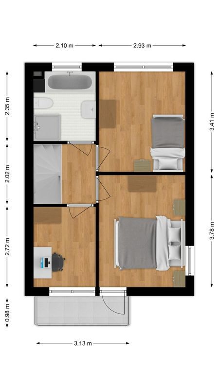 Bijsterveldenlaan 226 Floorplan Blur 1