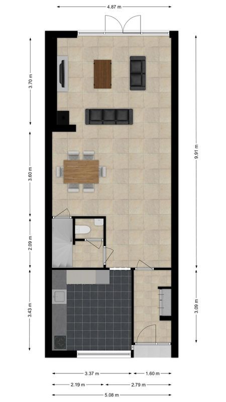 Spakenburglaan 118 Floorplan Blur 0