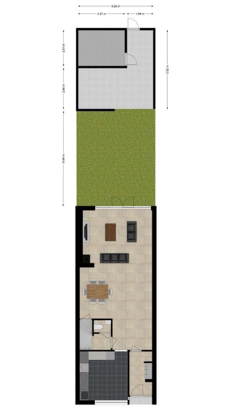 Spakenburglaan 118 Floorplan Blur 2