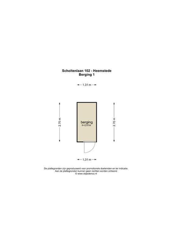 Scholtenlaan 102 Floorplan Blur 1