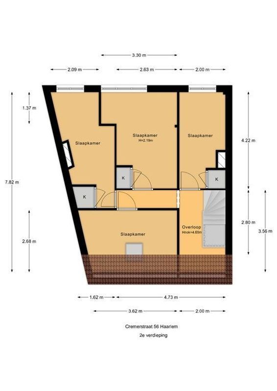 Cremerstraat 56 Floorplan Blur 2