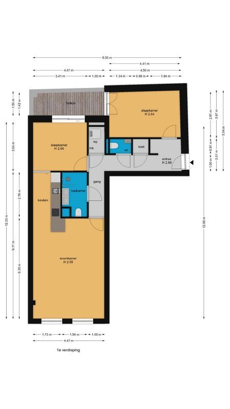 Bagijnestraat 16B Floorplan 0