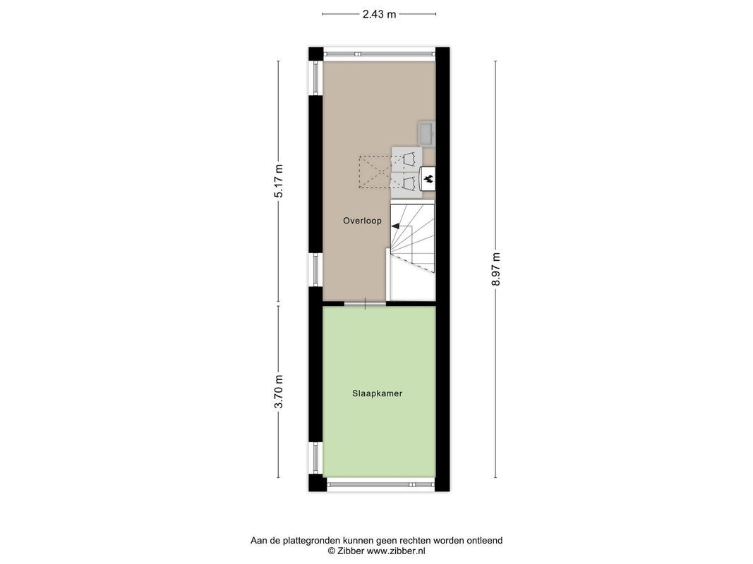 Poortlaan 63 Floorplan Blur 2