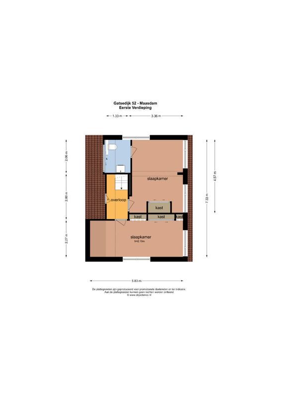 Gatsedijk 52 Floorplan Blur 2