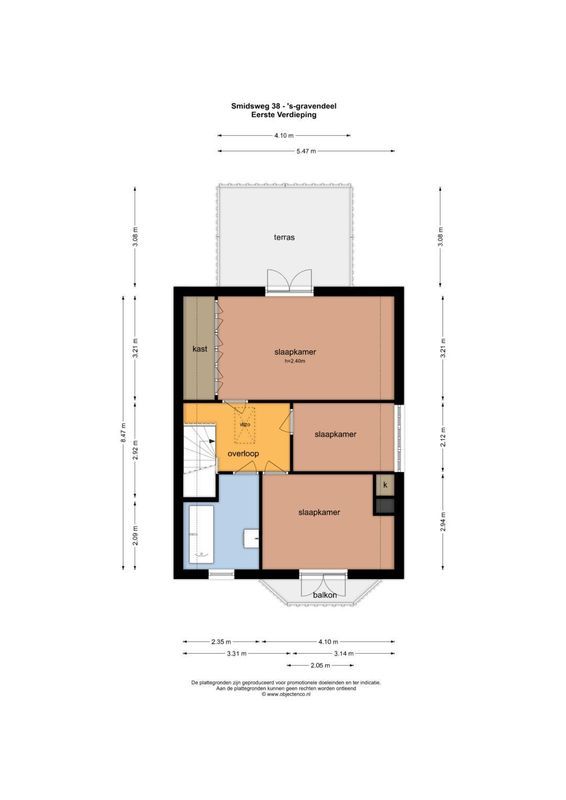 Smidsweg 38 Floorplan Blur 3