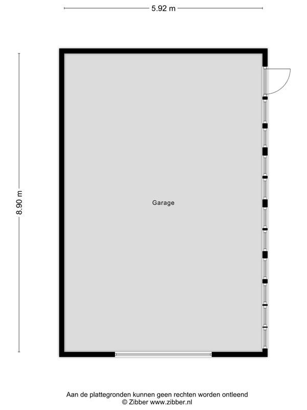 Oud Bonaventurasedijk 100 Floorplan Blur 2