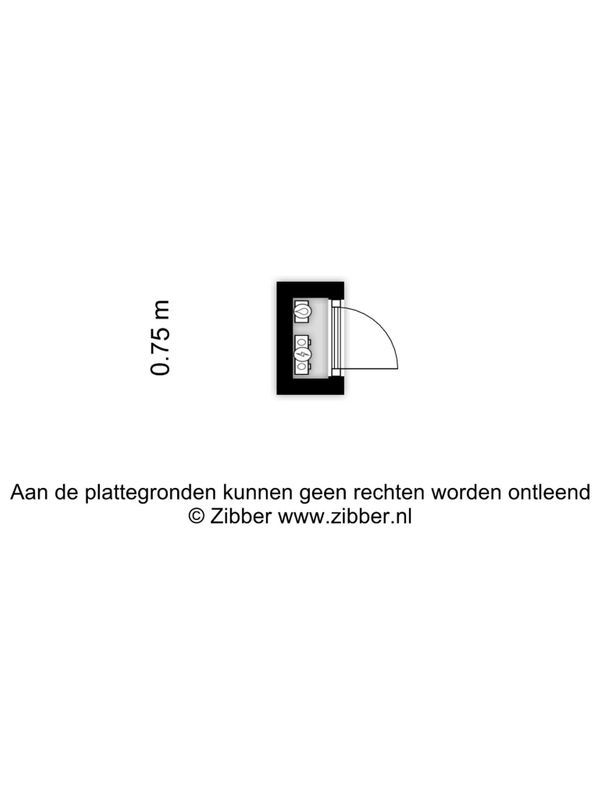 Nieuwstraat 3-D Floorplan Blur 3