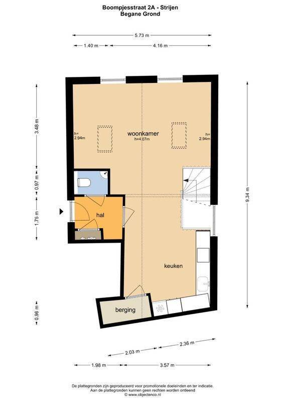 Boompjesstraat 2-A Floorplan Blur 0