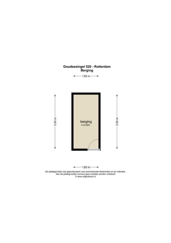Goudsesingel 520 Floorplan Blur 6