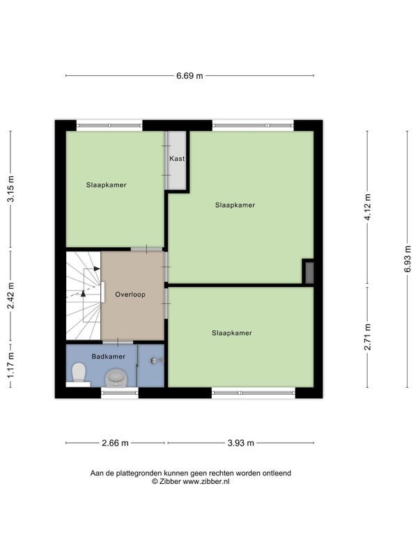 Eikenlaan 20 Floorplan Blur 1
