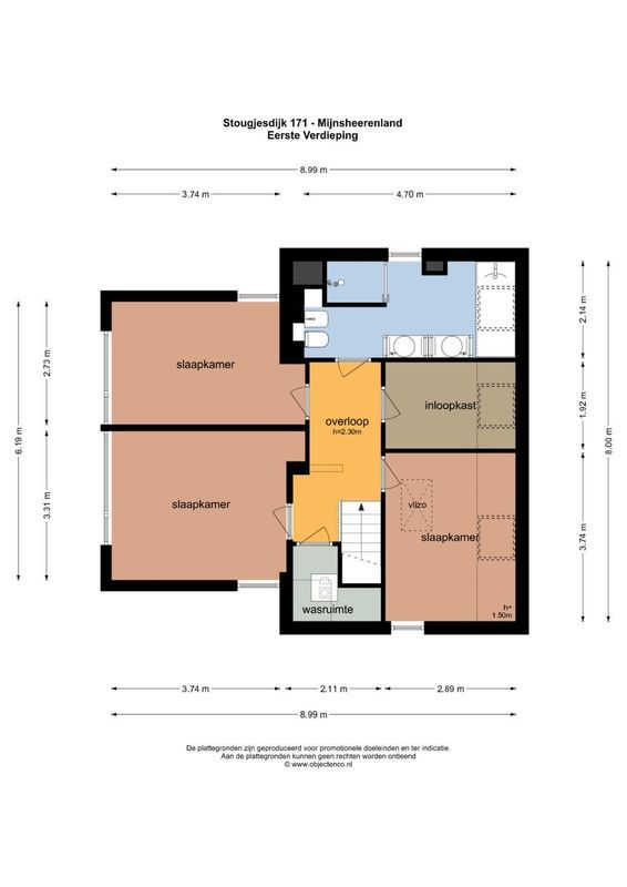 Stougjesdijk 171 Floorplan Blur 3