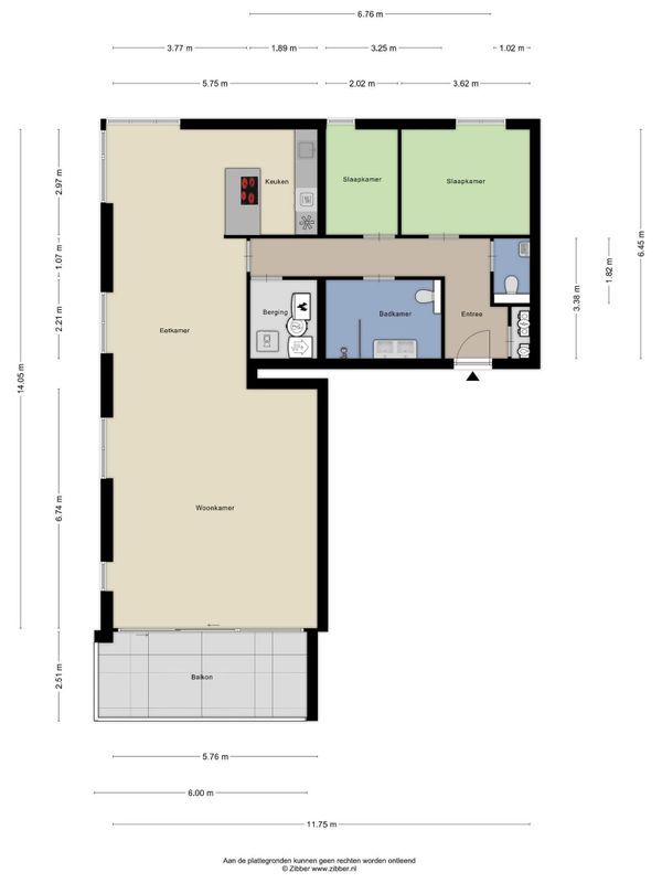 Beemdkroon 208 Floorplan Blur 0