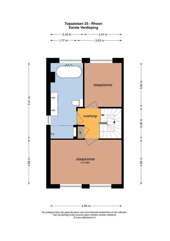 Topaaslaan 25 Floorplan Blur 6