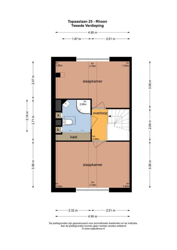 Topaaslaan 25 Floorplan Blur 9
